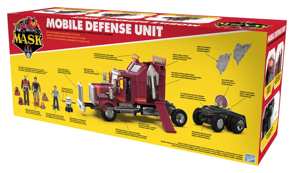 M.A.S.K. Wave 1 Vehicle Mobile Defense Unit Limited Edition - 7
