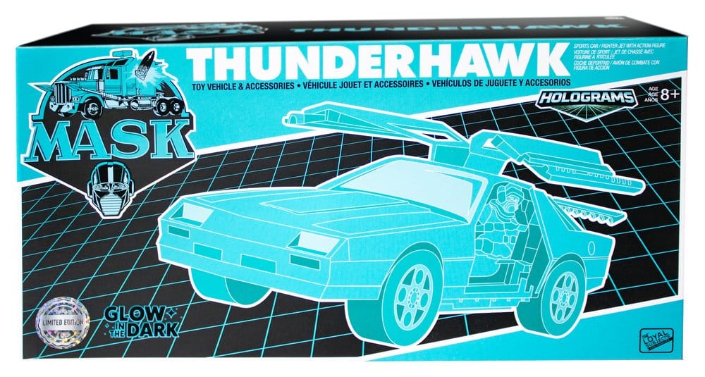 M.A.S.K. Vehicle Thunderhawk Hologram Variant (Glow in the Dark) - 7