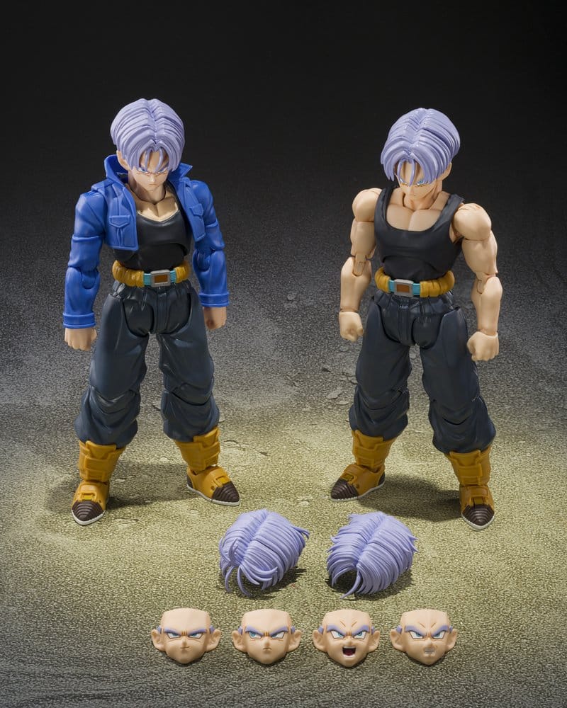 Dragon Ball Z S.H.Figuarts Action Figure TRUNKS GROUP BASE VER.B LIMITED EDITION - 8