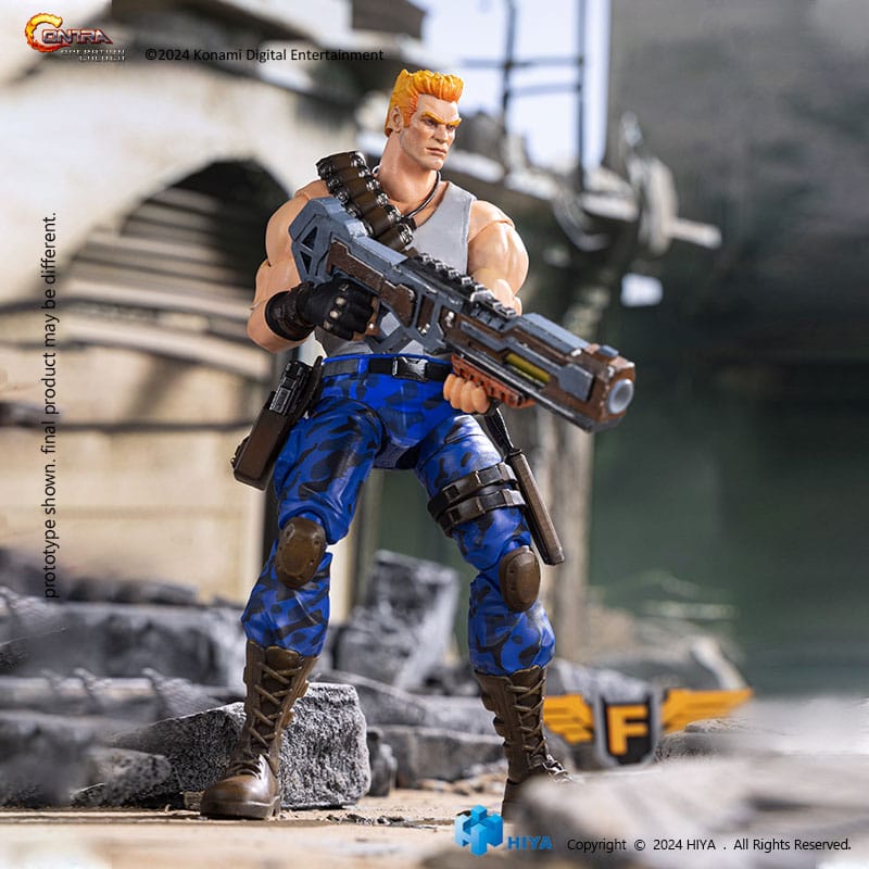 Contra: Operation Galuga Exquisite Basic Action Figure BILL RIZER - 8