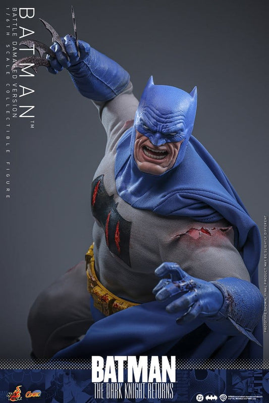 Batman: The Dark Knight Returns Comic Masterpiece Action Figure 1/6 BATMAN (BATTLE DAMAGED VERSION) - 8