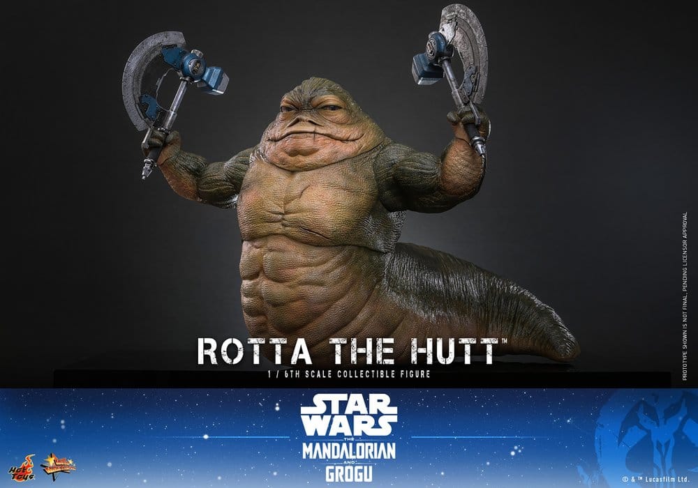 Star Wars Movie Masterpiece Action Figure 1/6 ROTTA THE HUTT - 8