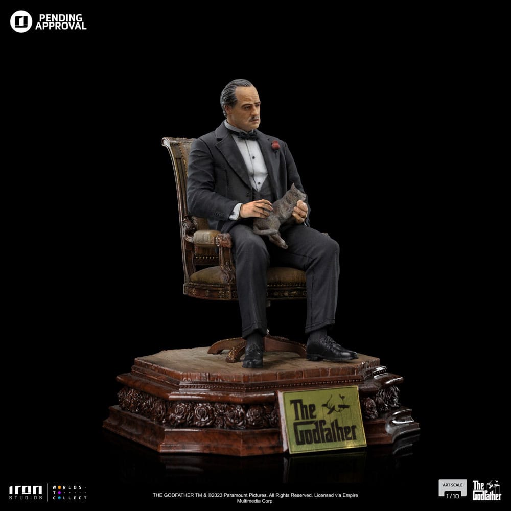 The Godfather Scale Statue 1/10 DON VITO CORELIONE - 8