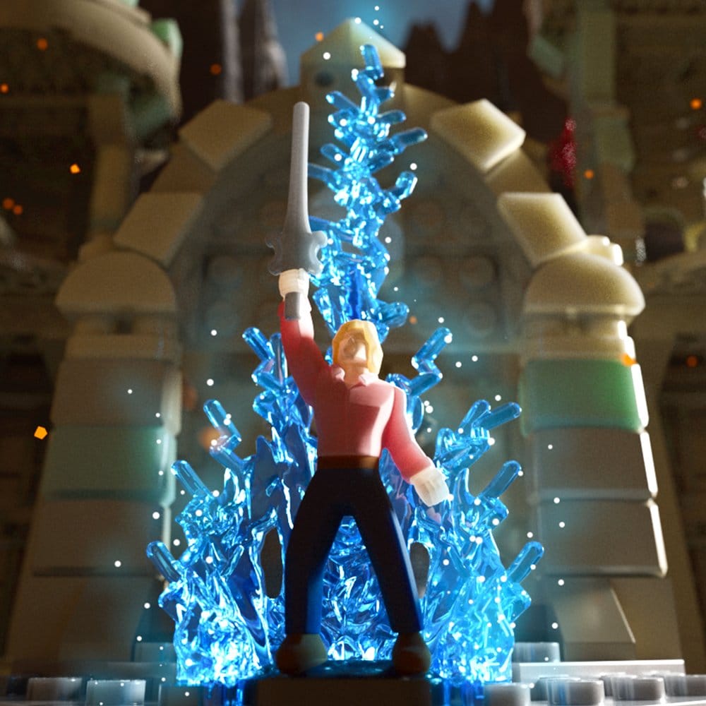 Masters of the Universe Mattel Brick Shop Construction Set Castle Grayskull - 8