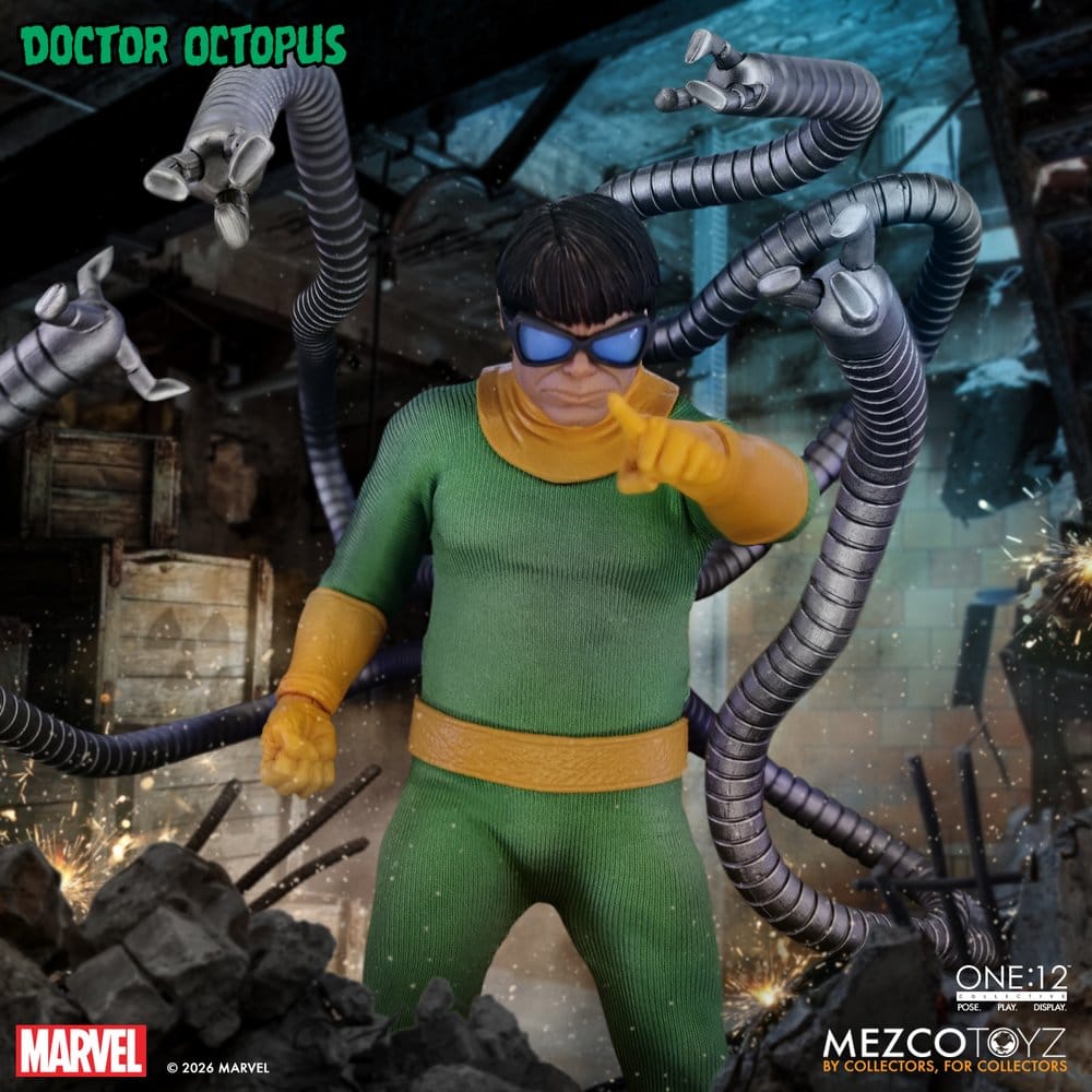 Marvel Comics One:12 Collective Action Figure 1/12 DOCTOR OCTOPUS - 8
