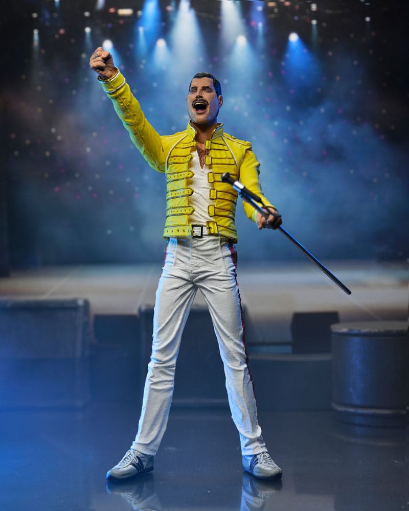 Freddie Mercury Action Figure FREDDIE MERCURY (YELLOW JACKET) - 8