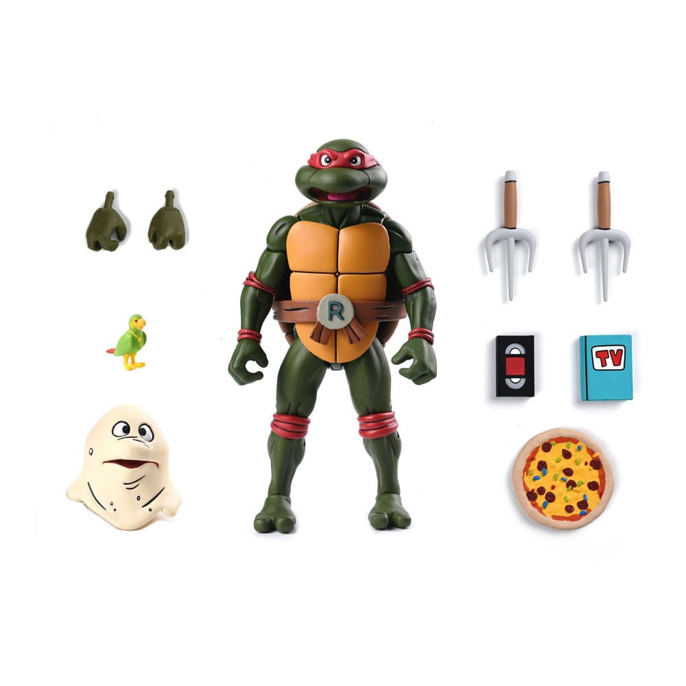 Teenage Mutant Ninja Turtles (1987 Cartoon) Action Figure ULTIMATE RAPHAEL (VHS) - 8