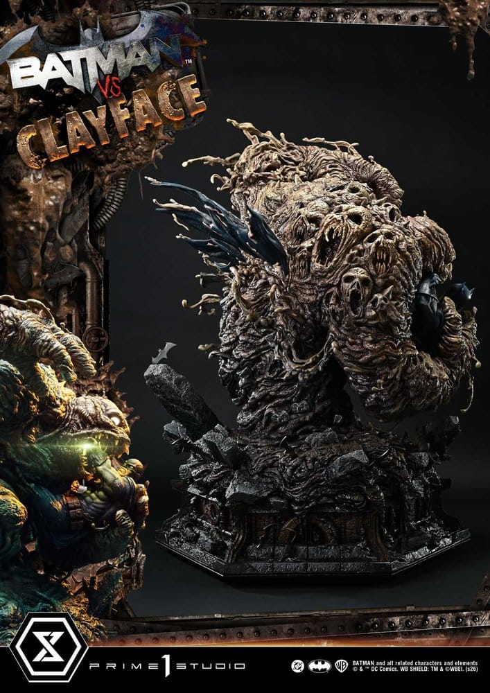 DC Comics Ultimate Premium Masterline Series Statue 1/4 BATMAN VS CLAYFACE - 8