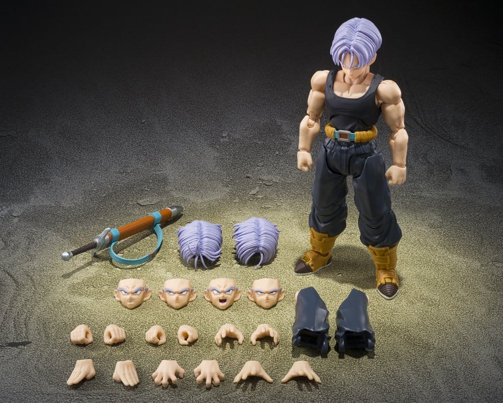 Dragon Ball Z S.H.Figuarts Action Figure TRUNKS GROUP BASE VER.B LIMITED EDITION - 9