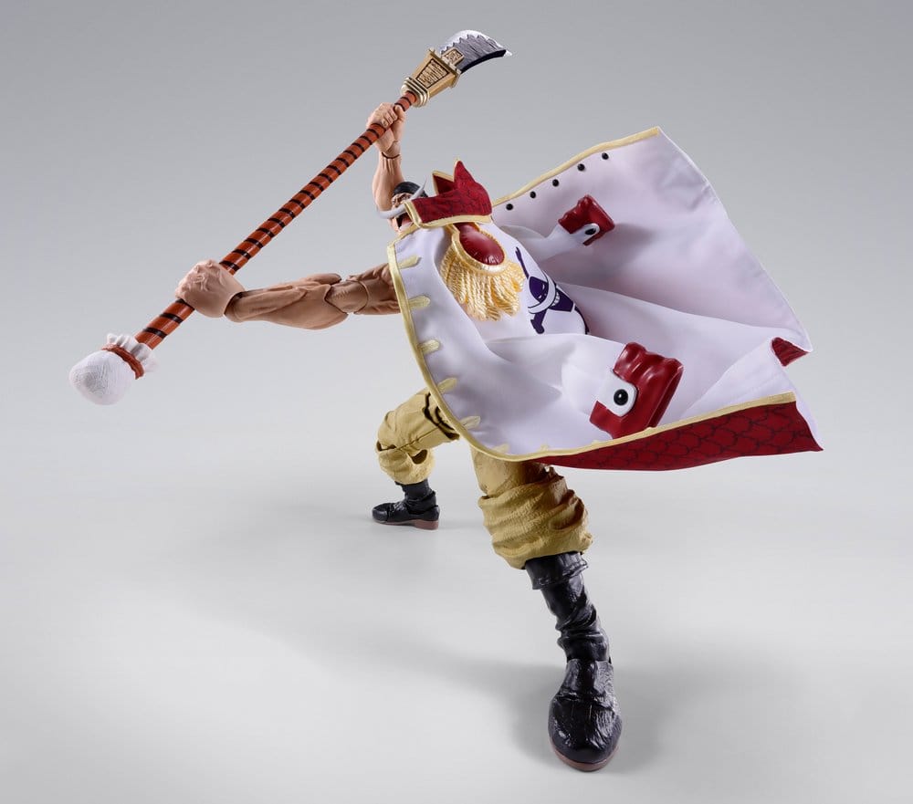 One Piece S.H.Figuarts Action Figure EDWARD NEWGATE -MARINEFORD - 9