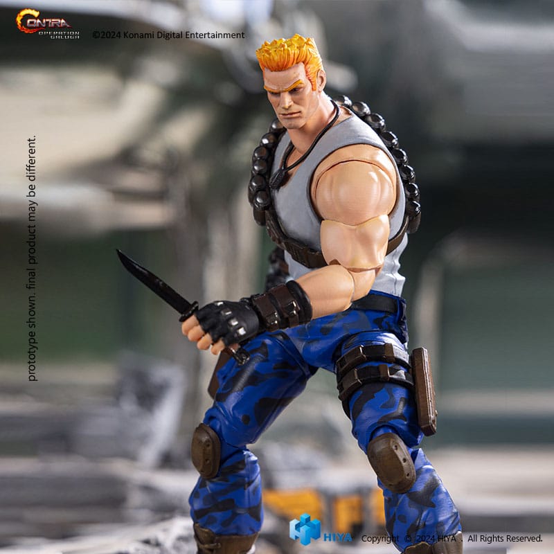 Contra: Operation Galuga Exquisite Basic Action Figure BILL RIZER - 9