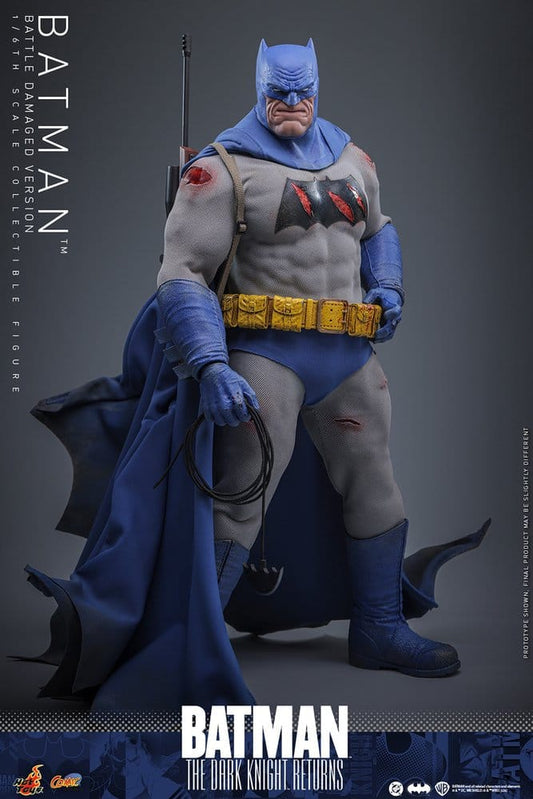 Batman: The Dark Knight Returns Comic Masterpiece Action Figure 1/6 BATMAN (BATTLE DAMAGED VERSION) - 9