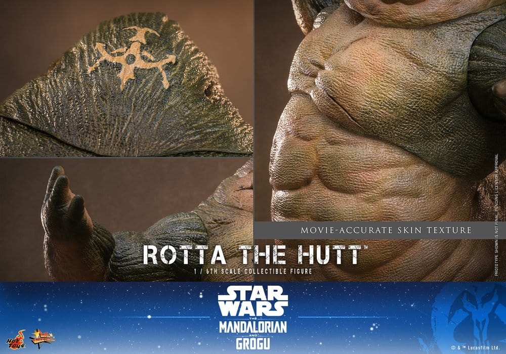 Star Wars Movie Masterpiece Action Figure 1/6 ROTTA THE HUTT - 9
