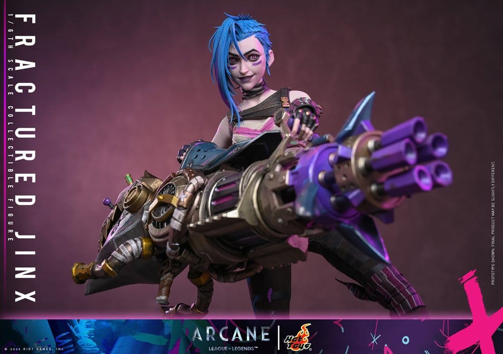 Arcane Action Figure 1/6 FRACTURED JINX - 9