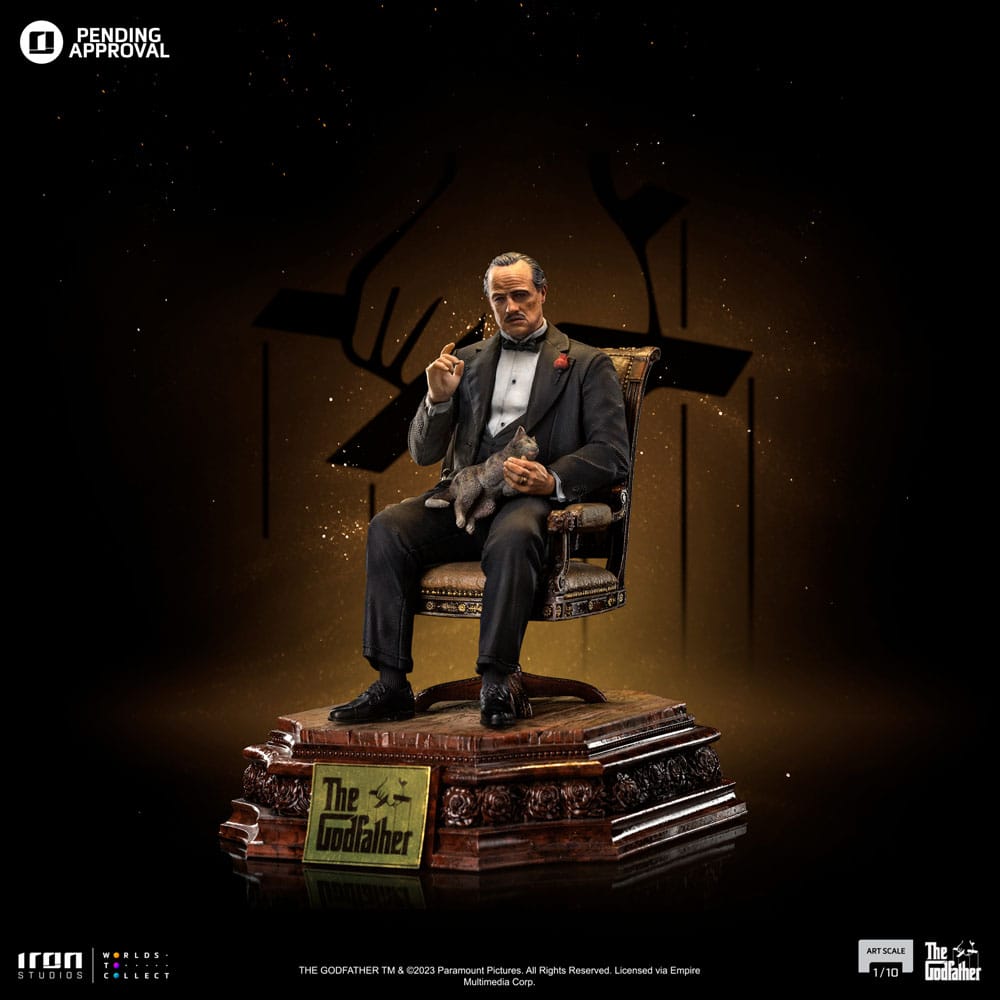 The Godfather Scale Statue 1/10 DON VITO CORELIONE - 9