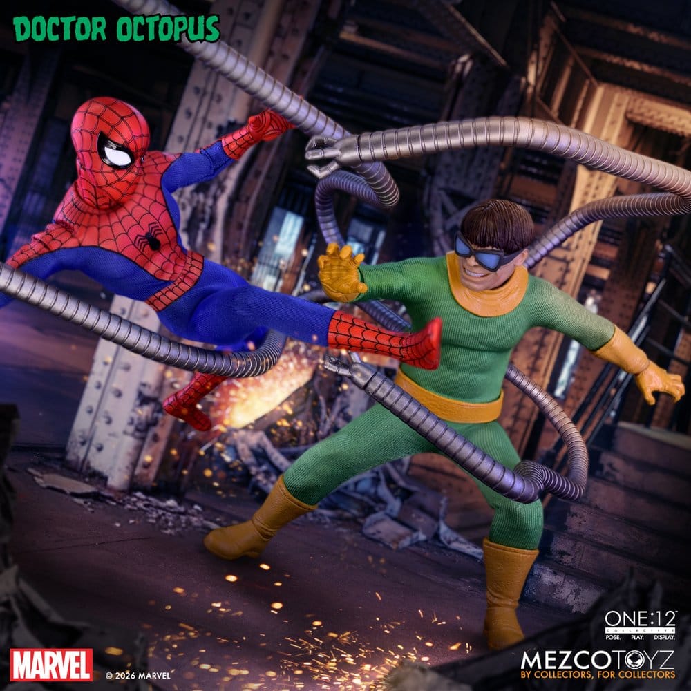 Marvel Comics One:12 Collective Action Figure 1/12 DOCTOR OCTOPUS - 9