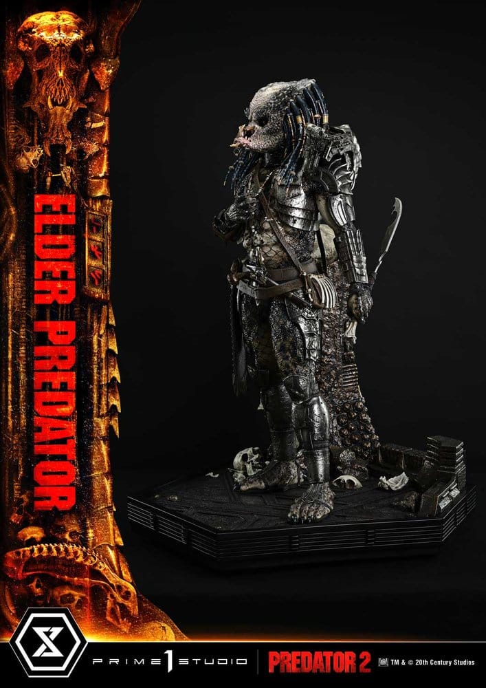 Predator 2 (Film) Museum Masterline Statue 1/3 ELDER PREDATOR - 9
