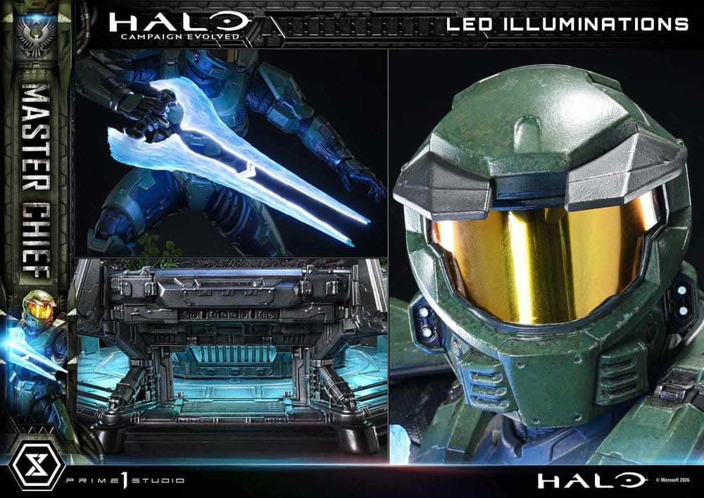 Halo Ultimate Premium Masterline Series Statue 1/4 CAMPAIGN EVOLVED MASTER CHIEF - 9
