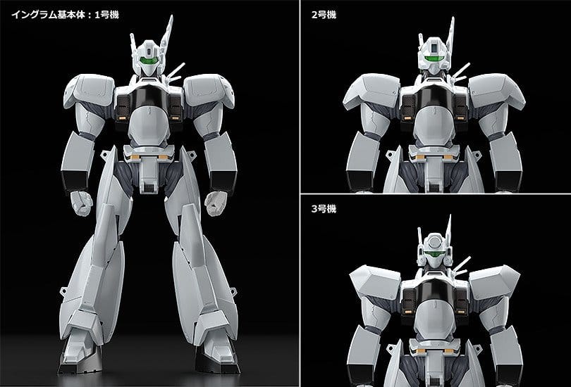 Patlabor 2: The Movie Moderoid Model Kit 1/60 AV-98 Ingram Reactive Armor - 10