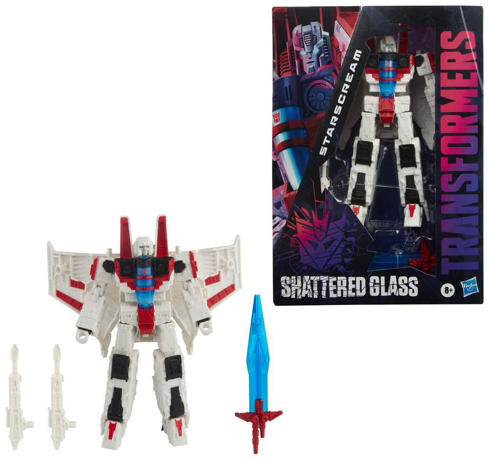 Transformers: Shattered Glass Voyager Class Action Figure STARSCREAM - 10