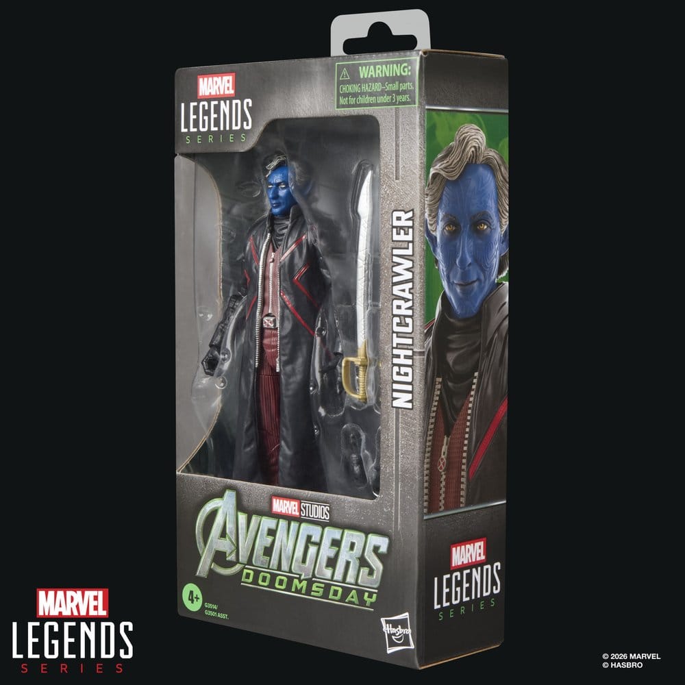 Avengers: Doomsday Marvel Legends Action Figure NIGHTCRAWLER - 10