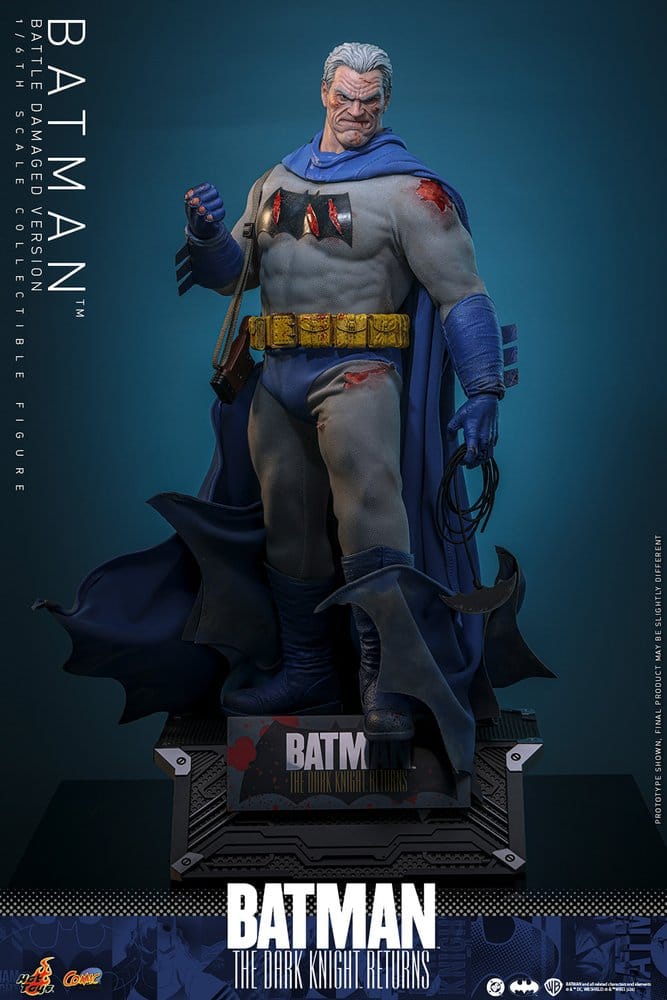 Batman: The Dark Knight Returns Comic Masterpiece Action Figure 1/6 BATMAN (BATTLE DAMAGED VERSION) - 10