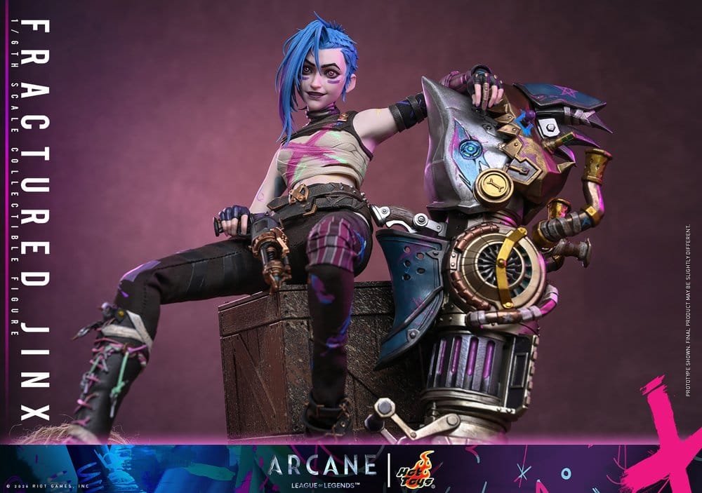 Arcane Action Figure 1/6 FRACTURED JINX - 10