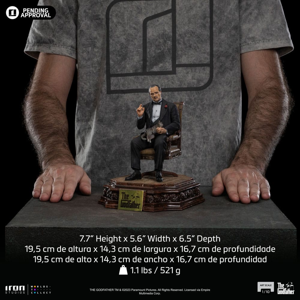 The Godfather Scale Statue 1/10 DON VITO CORELIONE - 10