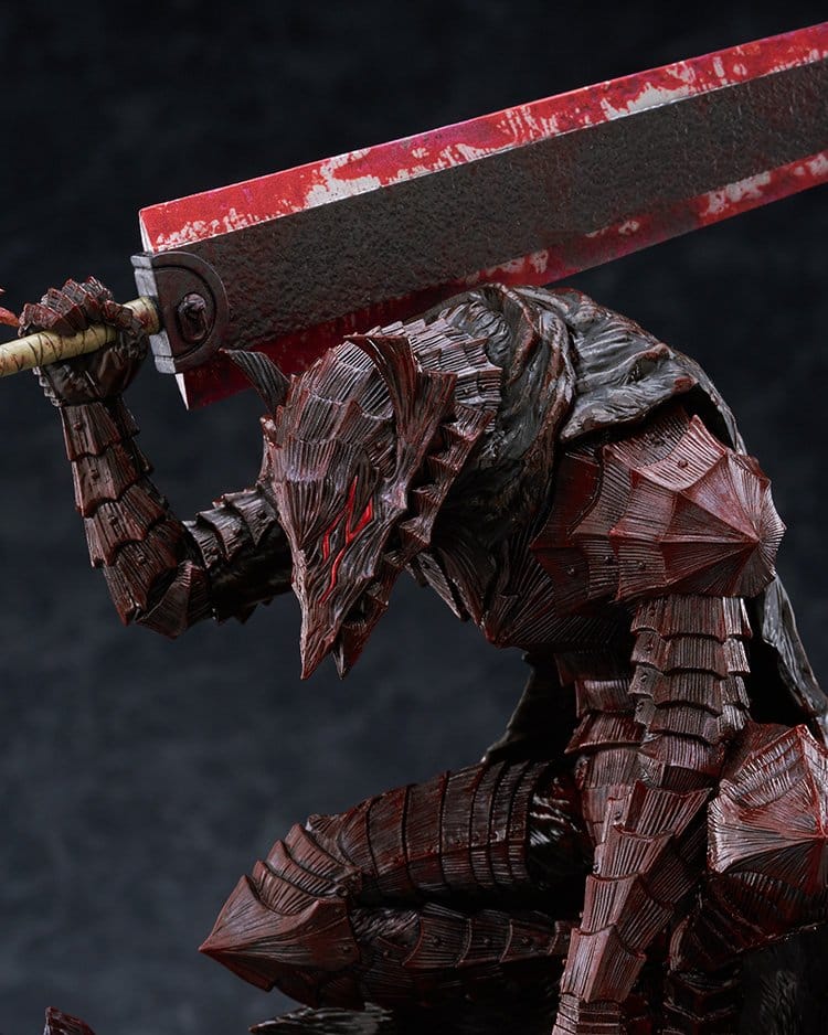 Berserk Pop Up Parade PVC Figure GUTS (BERSERKER ARMOR): BLOODY PAINT VER. L SIZE - 10