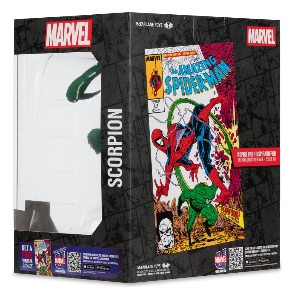 Marvel Collection Figure 1/10 SCORPION (THE AMAZING SPIDER-MAN #318) - 10