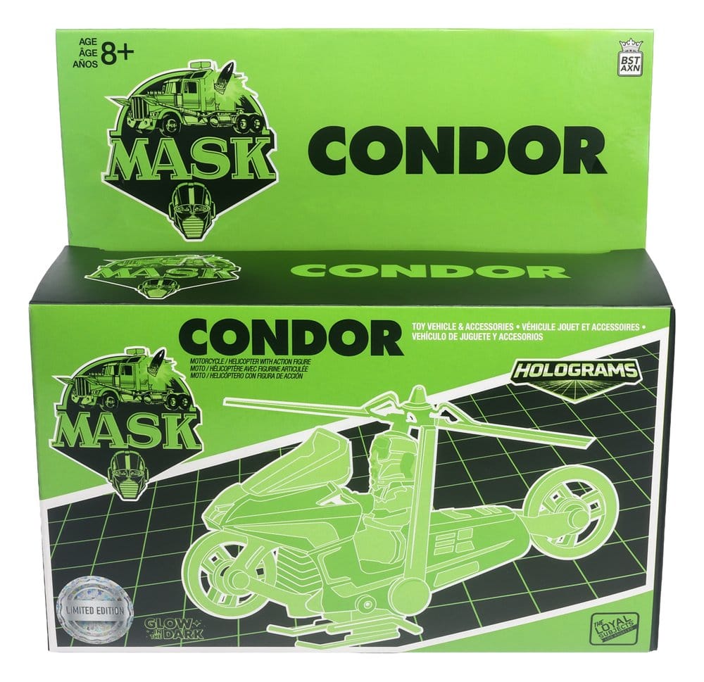M.A.S.K. Vehicle Condor Hologram Variant (Glow in the Dark) - 10