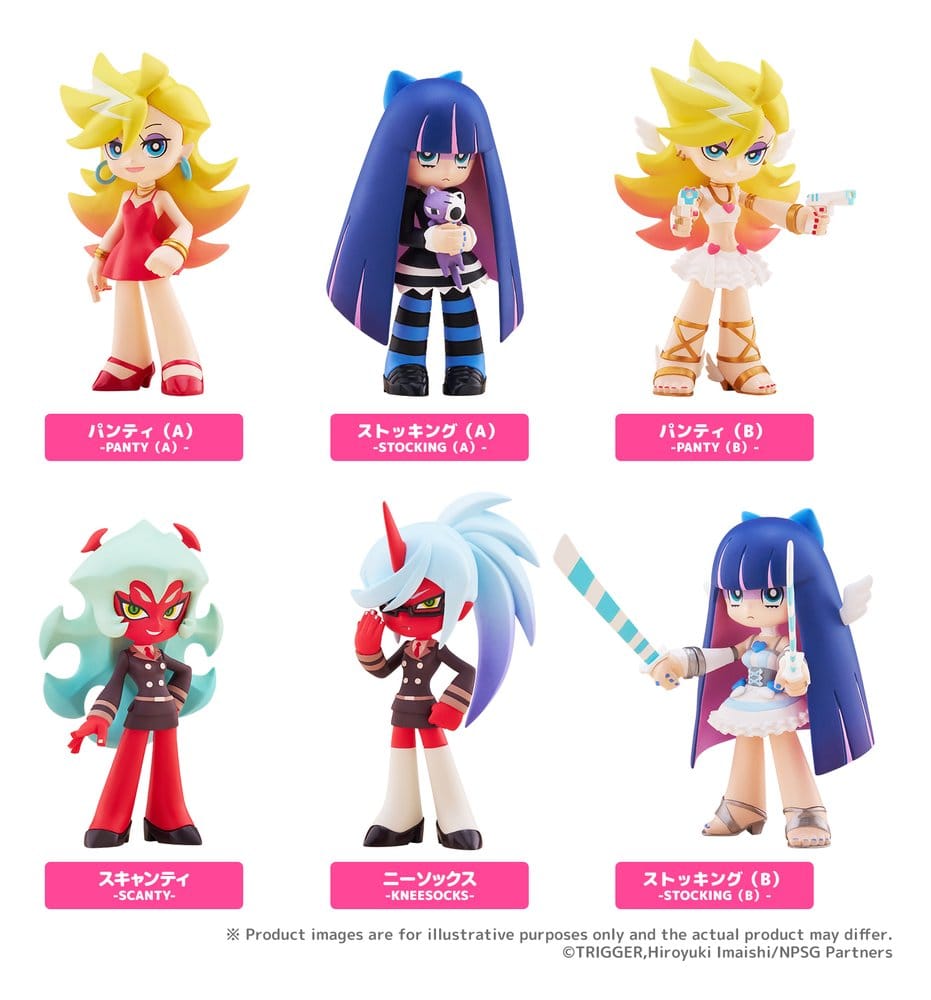 Panty & Stocking with Garterbelt PalVerse Mini Figures New Blind Box - 11