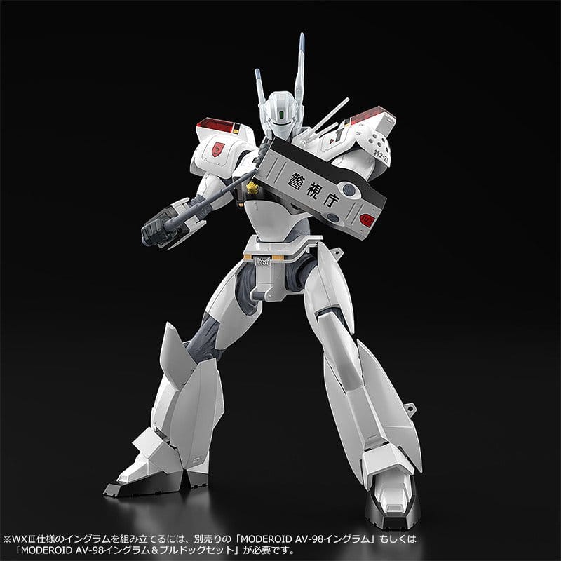 Patlabor 2: The Movie Moderoid Model Kit 1/60 AV-98 Ingram Reactive Armor - 11