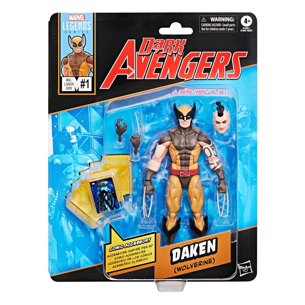 Dark Avengers Marvel Legends Action Figure DAKEN (WOLVERINE) - 11