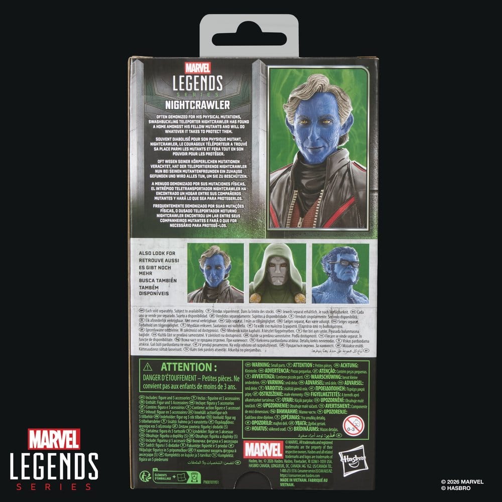 Avengers: Doomsday Marvel Legends Action Figure NIGHTCRAWLER - 11