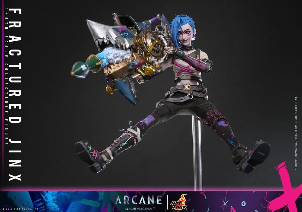 Arcane Action Figure 1/6 FRACTURED JINX - 11