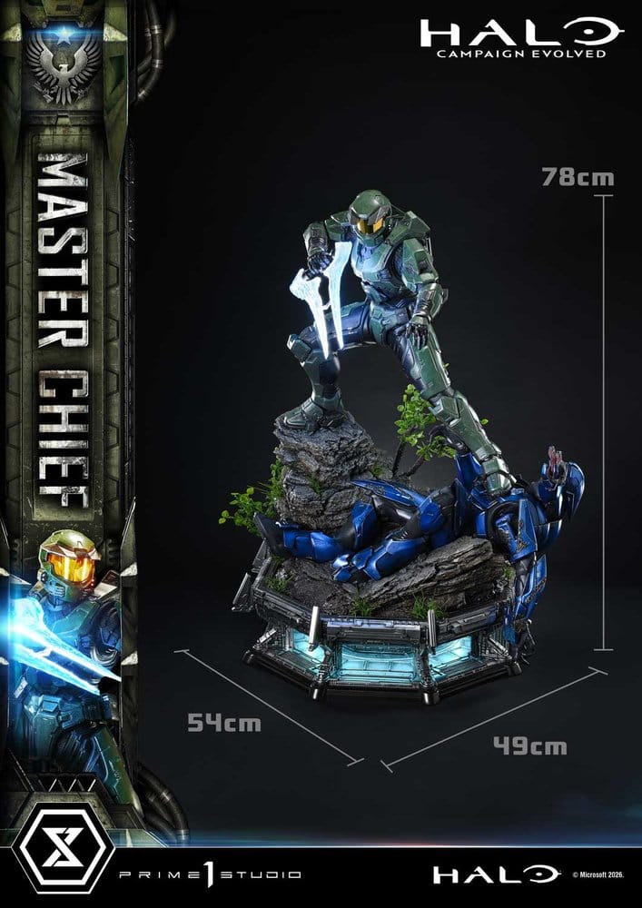 Halo Ultimate Premium Masterline Series Statue 1/4 CAMPAIGN EVOLVED MASTER CHIEF - 11