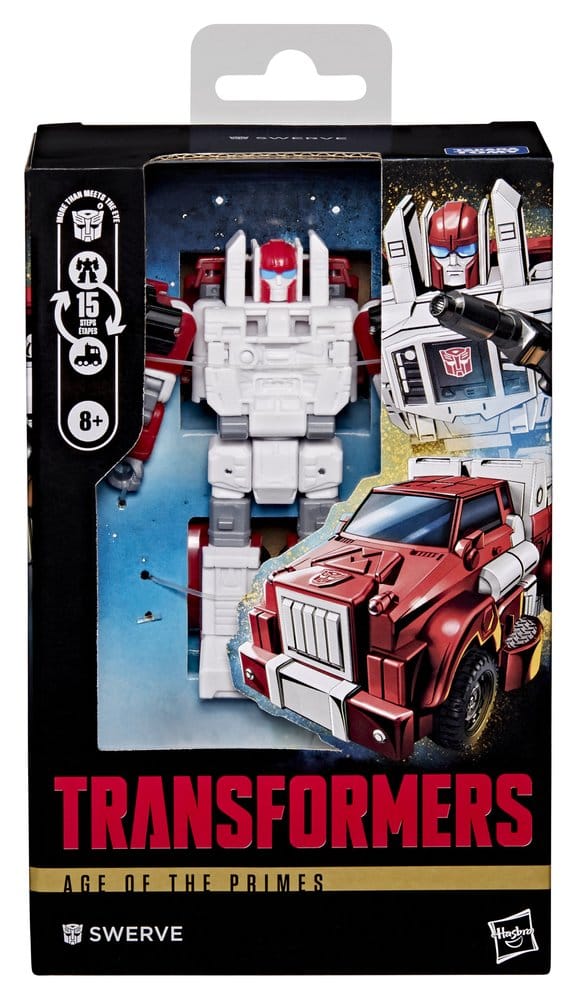 Transformers Age of the Primes Deluxe Class Action Figure SWERVE - 12