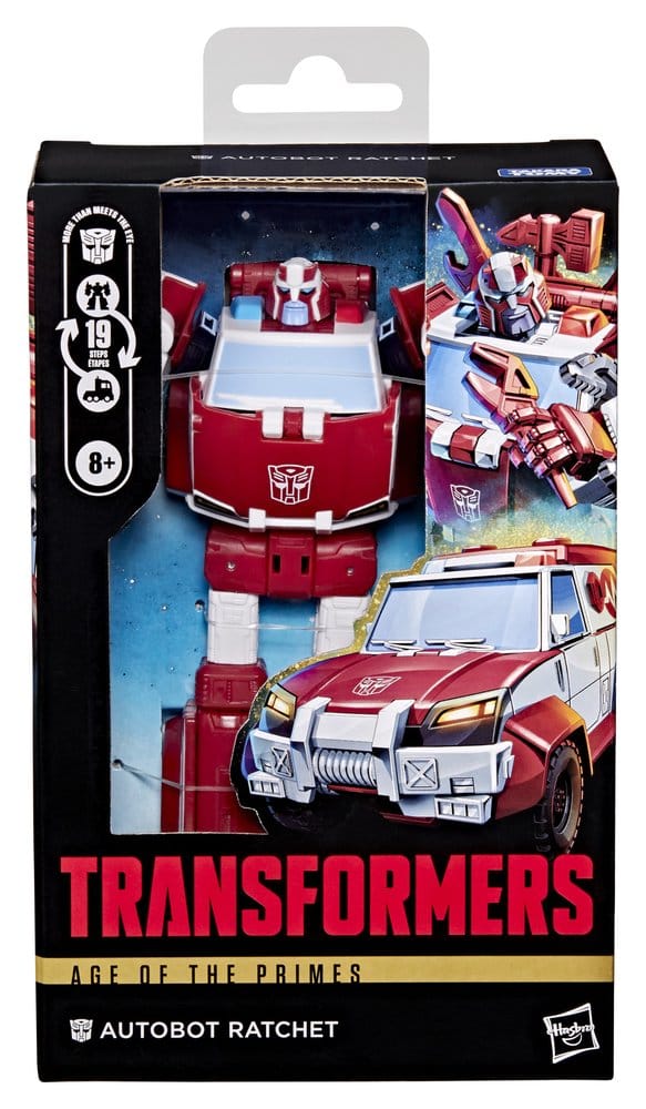 Transformers Age of the Primes Deluxe Class Action Figure AUTOBOT RATCHET - 12
