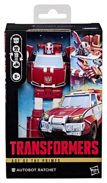 Transformers Age of the Primes Deluxe Class Action Figure AUTOBOT RATCHET - 12