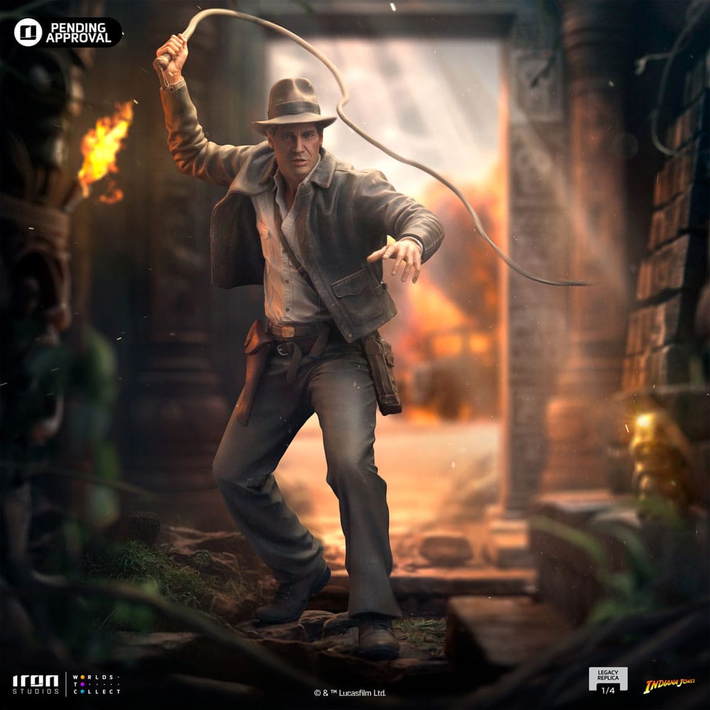 Indiana Jones Legacy Replica Statue 1/4 INDIANA JONES - 12
