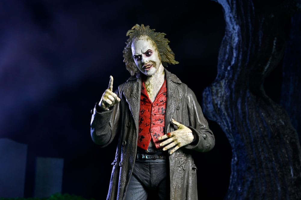 Beetlejuice 1988 Ultimate Action Figure BEETLEJUICE: TOUR GUIDE THE BIO-EXORCIST - 12