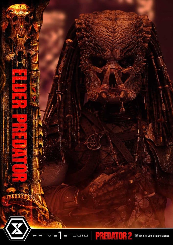 Predator 2 (Film) Museum Masterline Statue 1/3 ELDER PREDATOR - 12