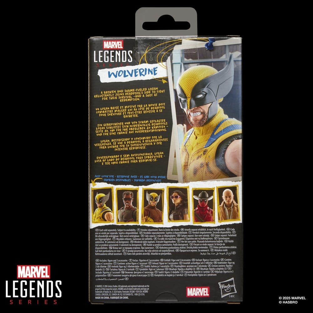 Deadpool & Wolverine Marvel Legends Action Figure WOLVERINE - 13