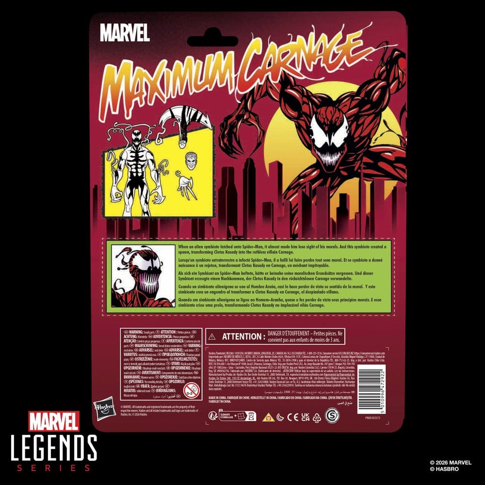 Maximum Carnage Marvel Legends Action Figure CARNAGE - 13