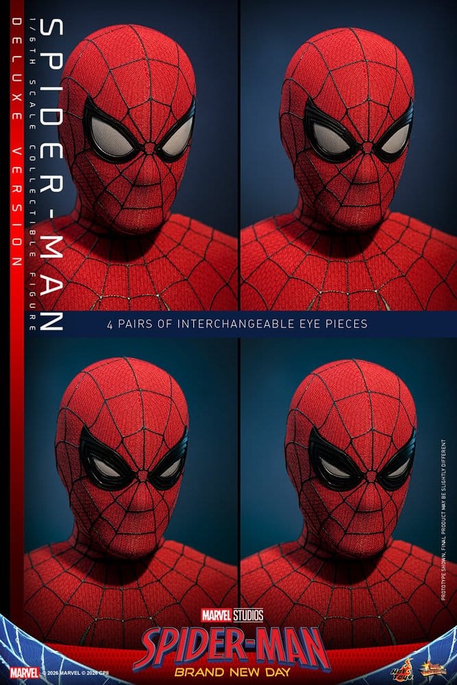 Spider-Man: Brand New Day Action Figure 1/6 SPIDER-MAN (DELUXE VERSION) - 13