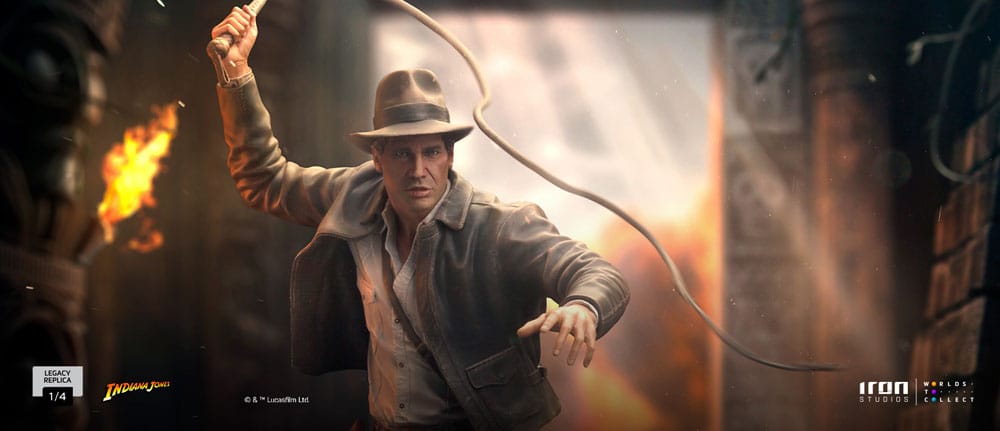 Indiana Jones Legacy Replica Statue 1/4 INDIANA JONES - 13