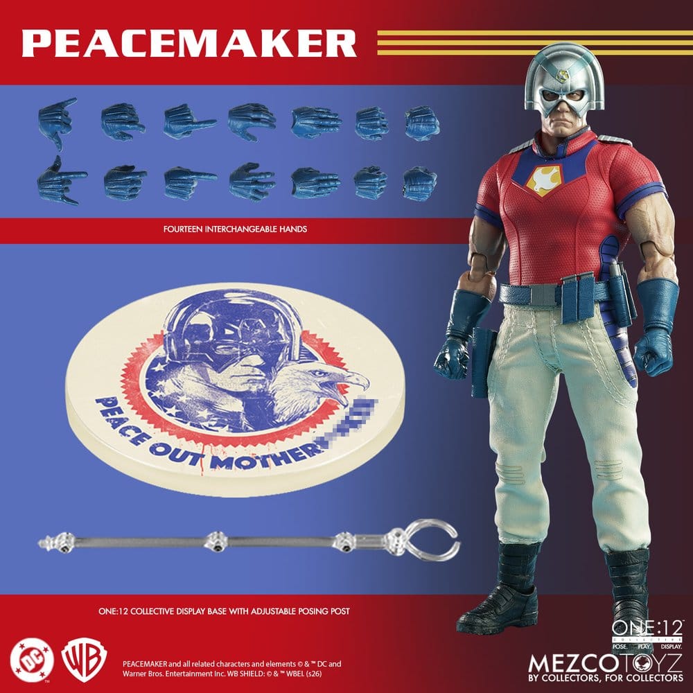 DC Comics One:12 Collective Action Figure 1/12 PEACEMAKER - 13