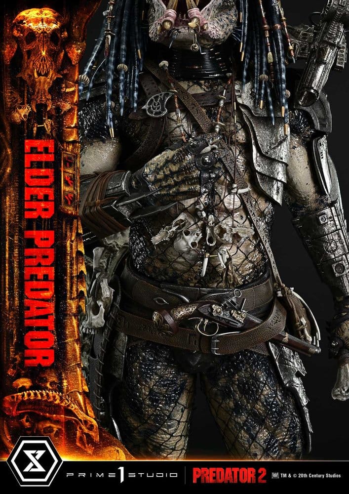 Predator 2 (Film) Museum Masterline Statue 1/3 ELDER PREDATOR - 13