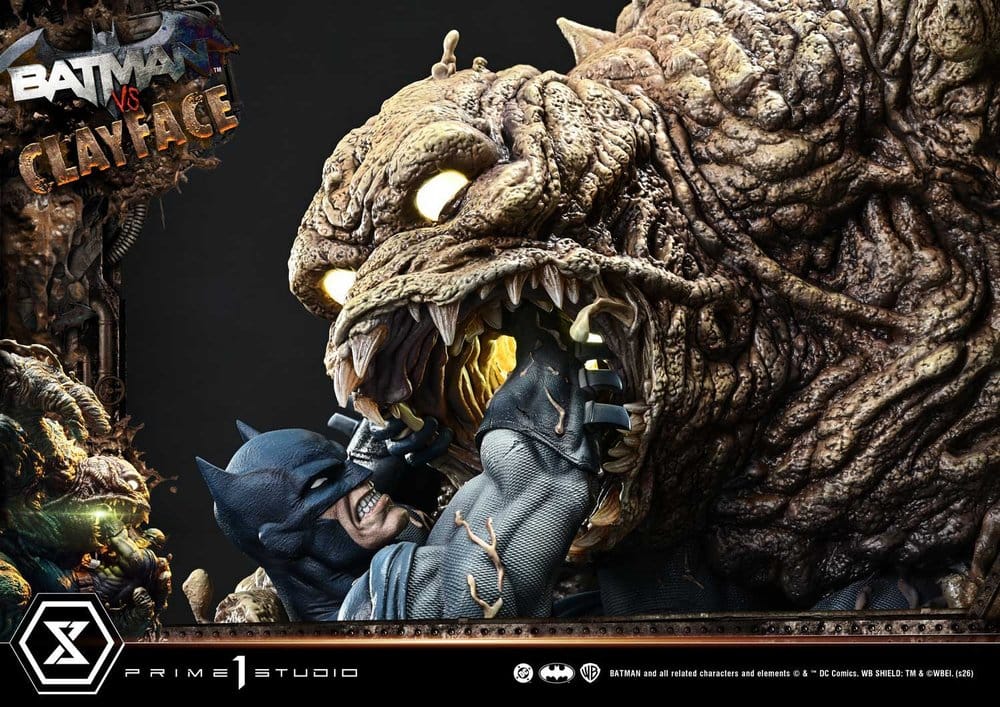DC Comics Ultimate Premium Masterline Series Statue 1/4 BATMAN VS CLAYFACE - 13